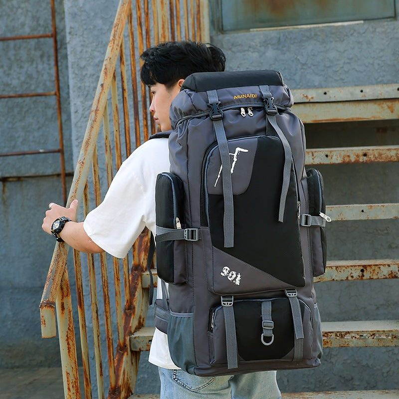 Women's & Men's Waterproof Rucksack Large Capacity Work Oversized Mountain Climbing, Hiking Bag