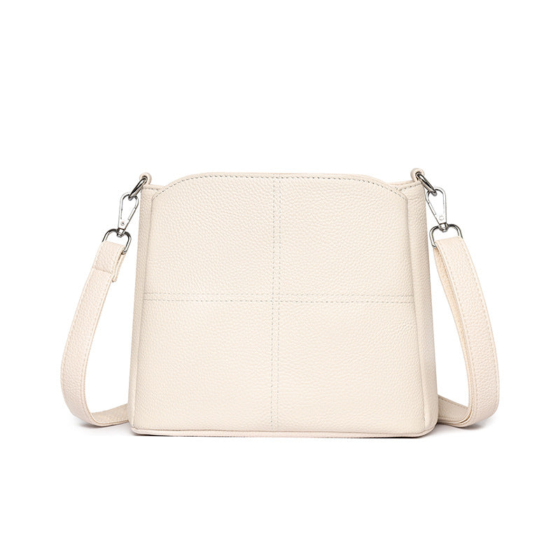 Women's Leather Simple Fashion Lightweight Top Layer Women's Messenger Bag