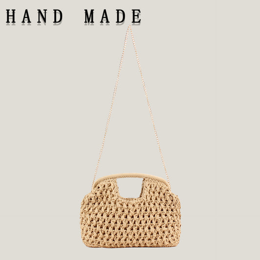 Hand-woven Daily Leisure Seaside Vacation Simple Women's Messenger Bag