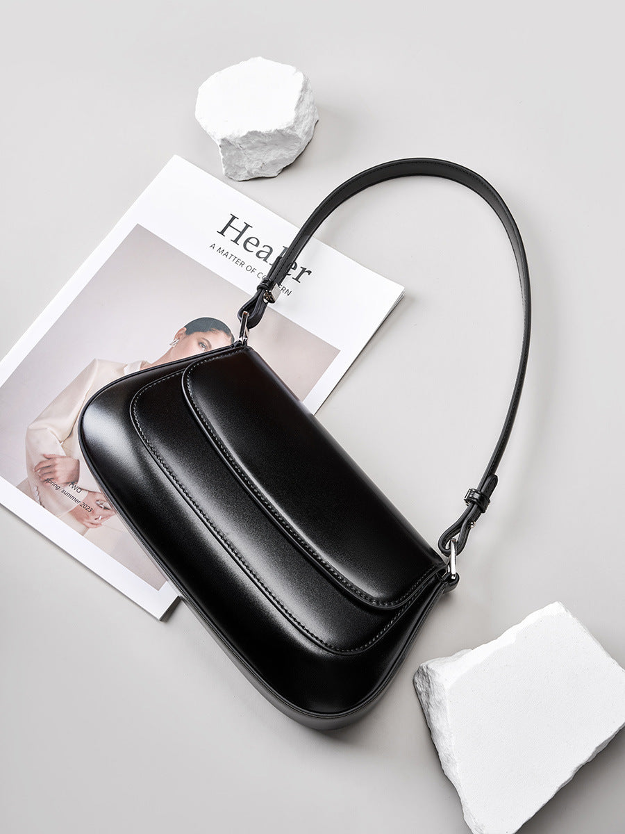 Women's Tide Genuine Leather High-grade Fashion Underarm Women's Shoulder Bag