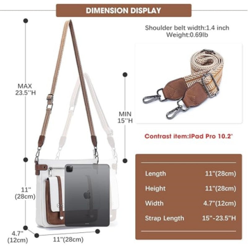 Women's Fashion Personality Large Capacity Commuter Flap Women's Messenger Bag