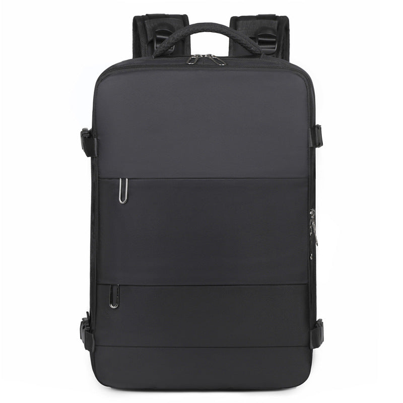 Trendy Large Capacity Portable Double Zipper Business Backpack