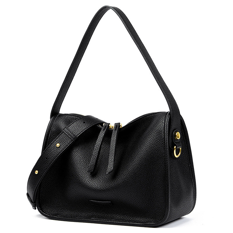 Casual Slouchy Women's Fashionable Spring High-grade Small Square Bags