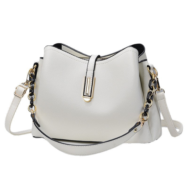 Women's Design Simple Temperament Trendy Fashion Good-looking Women's Messenger Bag