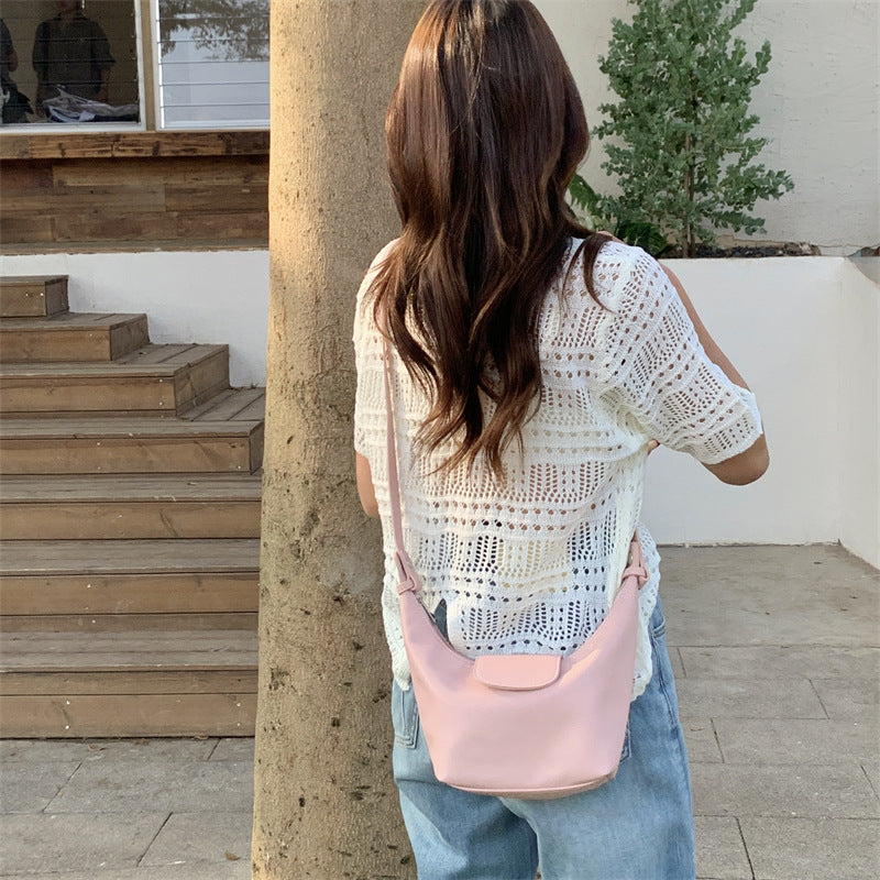 Sweet Large Capacity Underarm Niche Commuter Women's Shoulder Bag