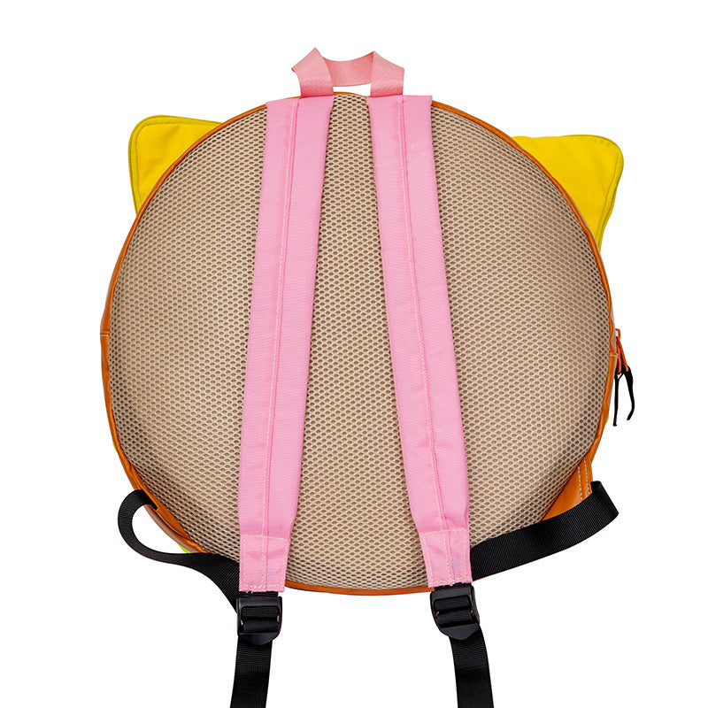 Personalized Korean Style Large Capacity Hamburger Backpacks