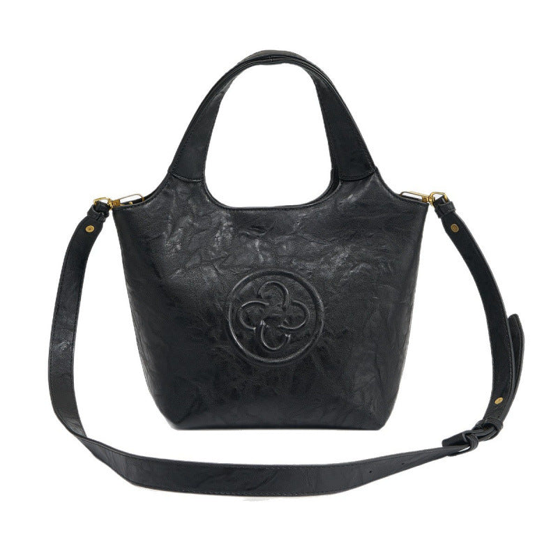 Women's Niche Kas Pleated Single Portable Bags