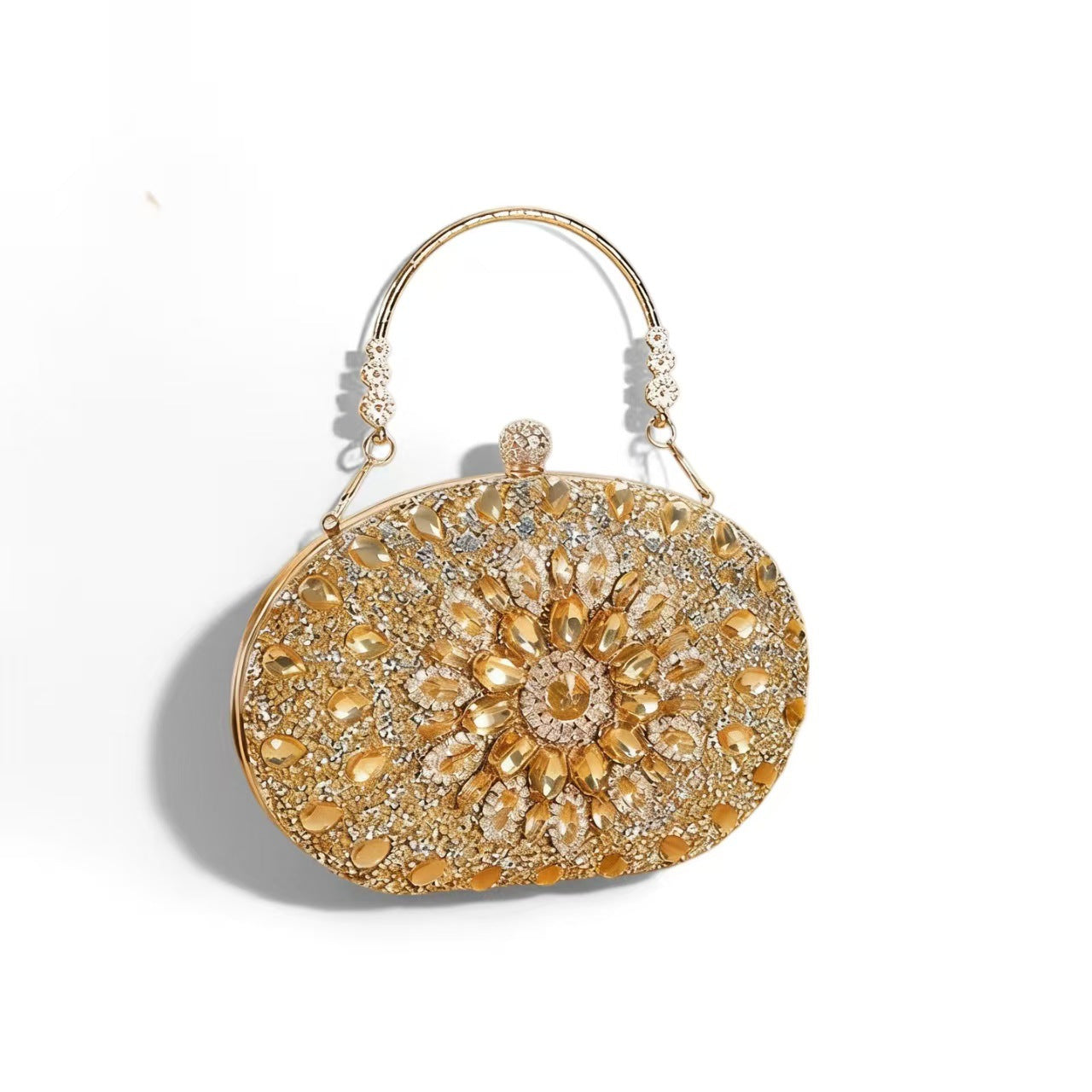 Sunflower Fashion Banquet Clutch Dress Diamond Bags