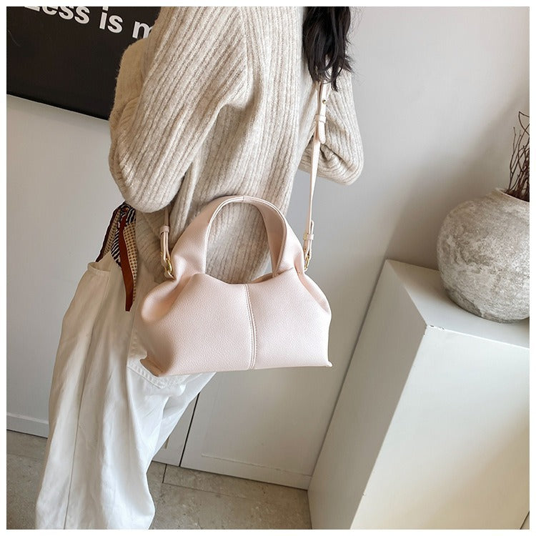 Women's Design Single Advanced Texture Dumpling Portable Bags