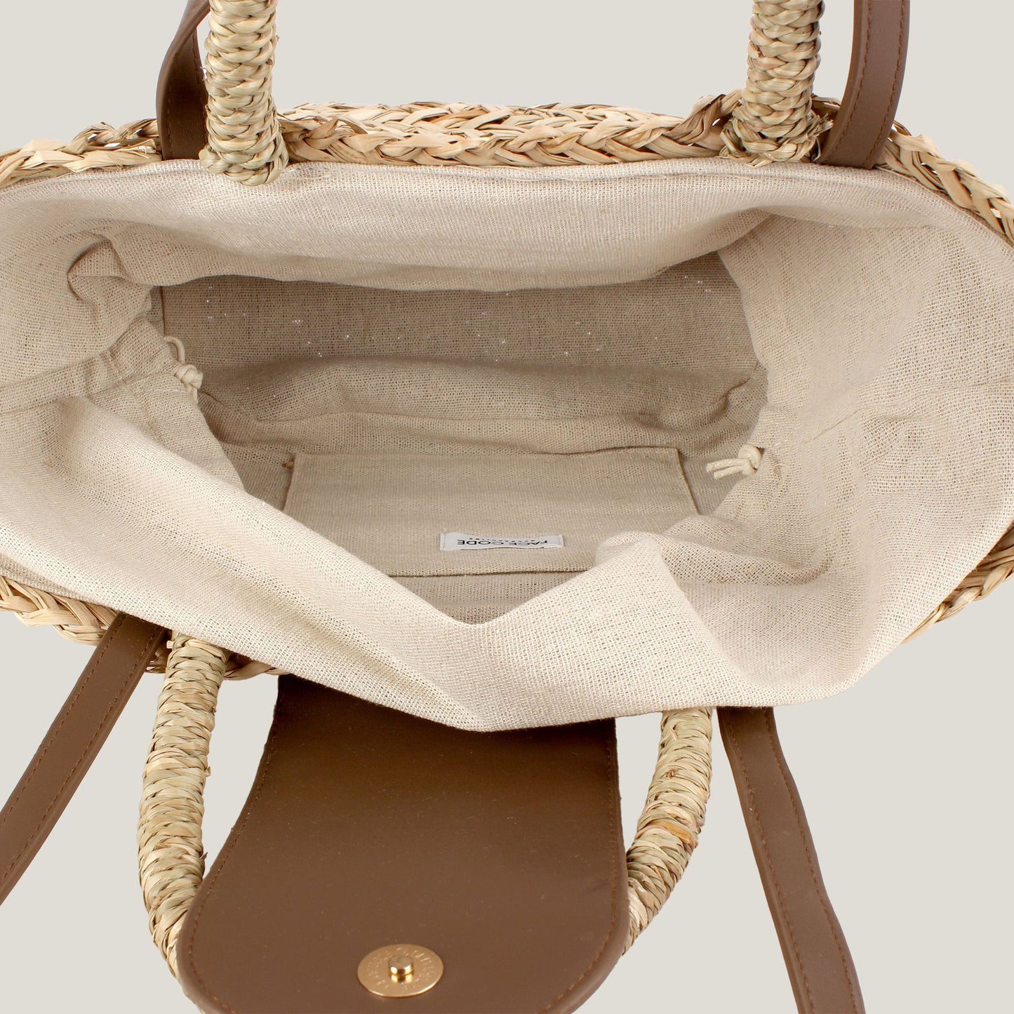 Women's Stitching Hand-woven Daily Leisure Seaside Vacation Women's Shoulder Bag
