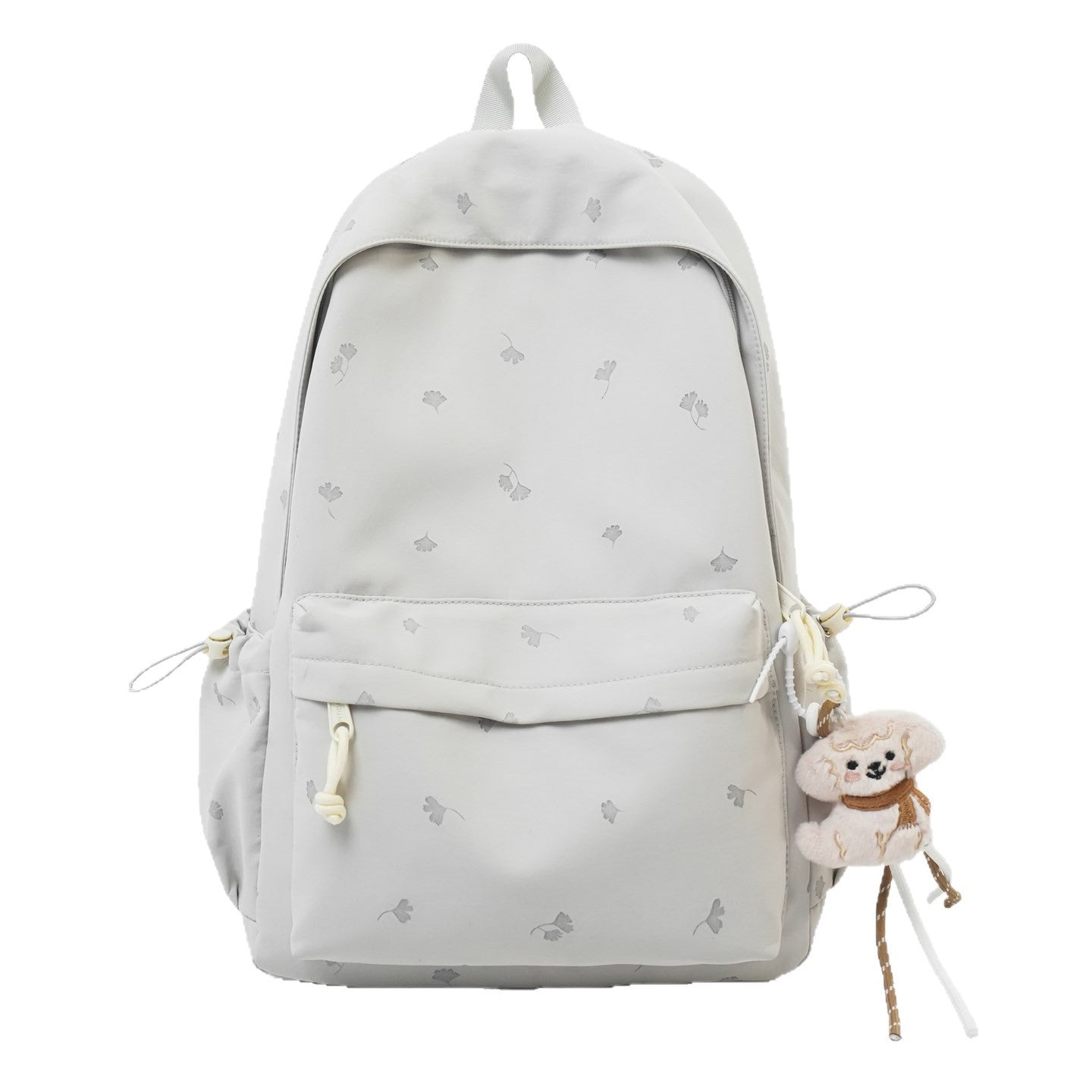 Classic Fresh Junior High Leaf Printing Backpacks