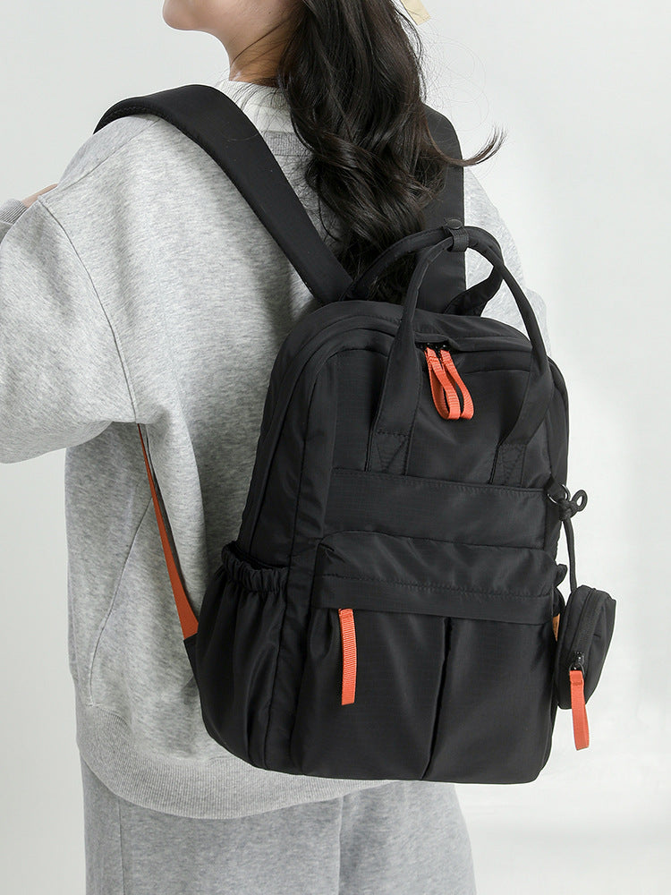 Ultra Light Female Convenient Class Commuter College Student Schoolbag