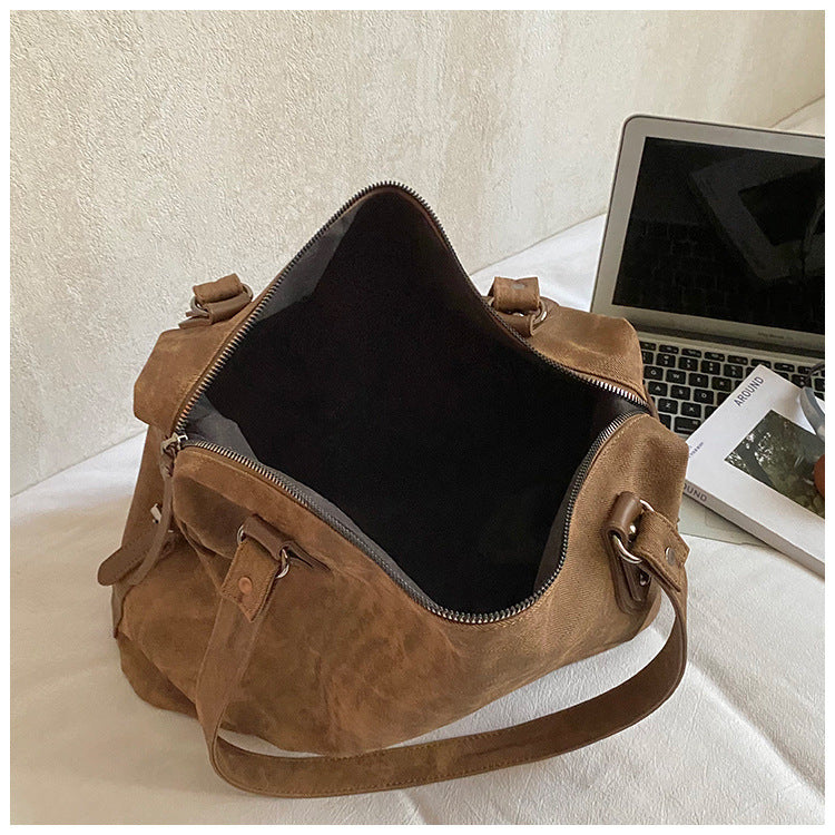 Female Niche Retro Large Capacity Underarm Stylish Women's Shoulder Bag