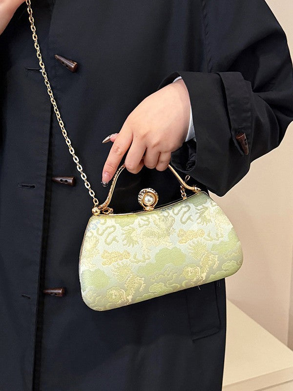 Women's Frame Hard Box Diamonds Mini Expensive Shoulder Bags