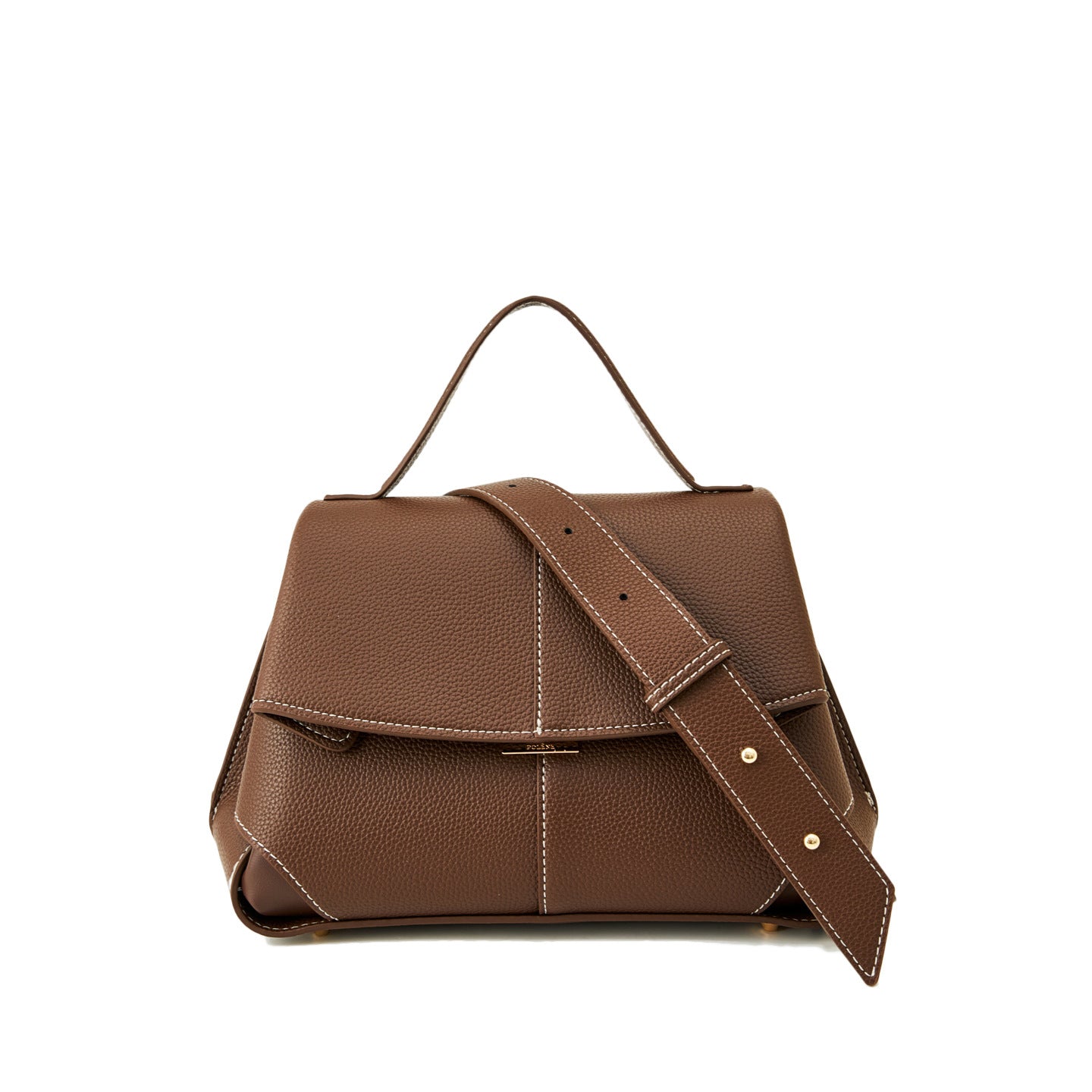 Women's Leather Lychee Pattern Cowhide Light Luxury Commuter Bags