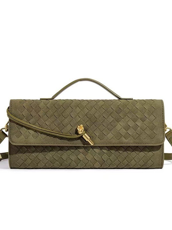 Women's French Stick Clutch Elegant High Sense Dinner Small Square Bag