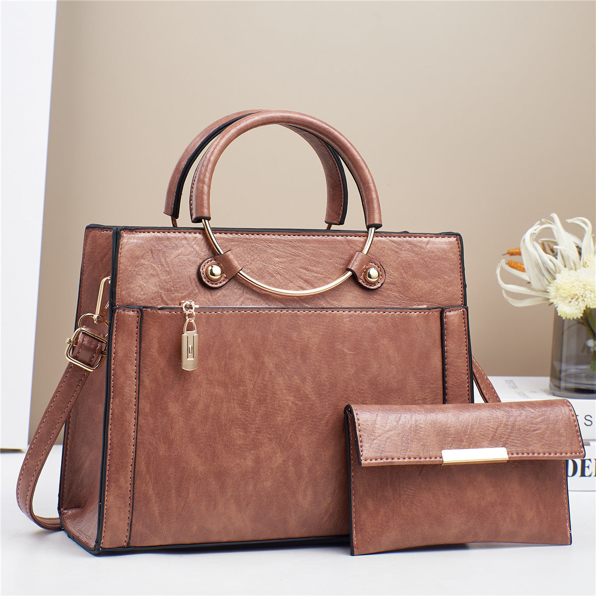 Graceful Women's Winter Big Fashion Versatile Women's Messenger Bag