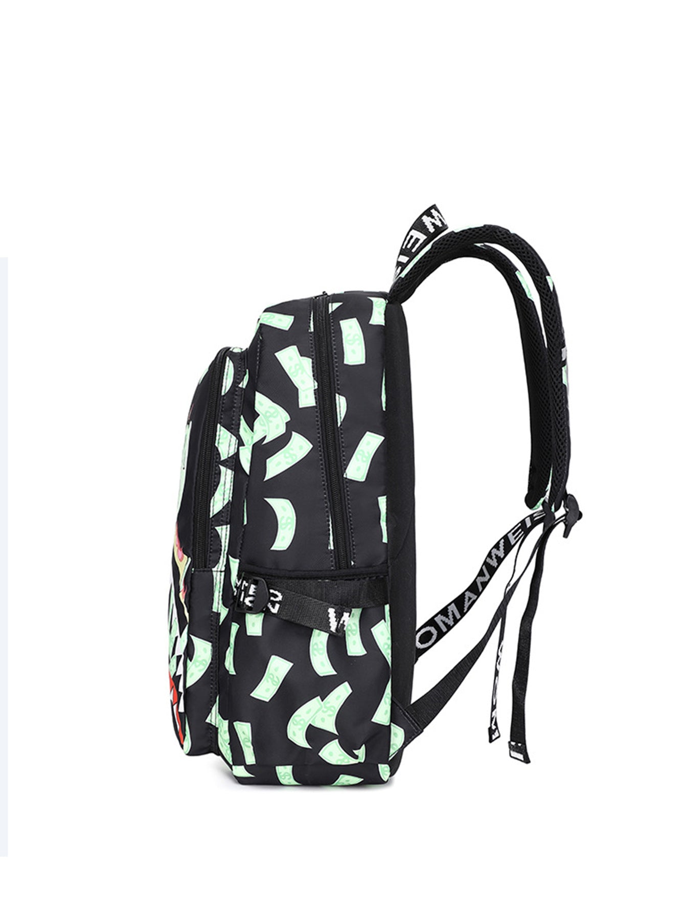 Lightweight Waterproof Printing Large Capacity Personalized Leisure Backpack
