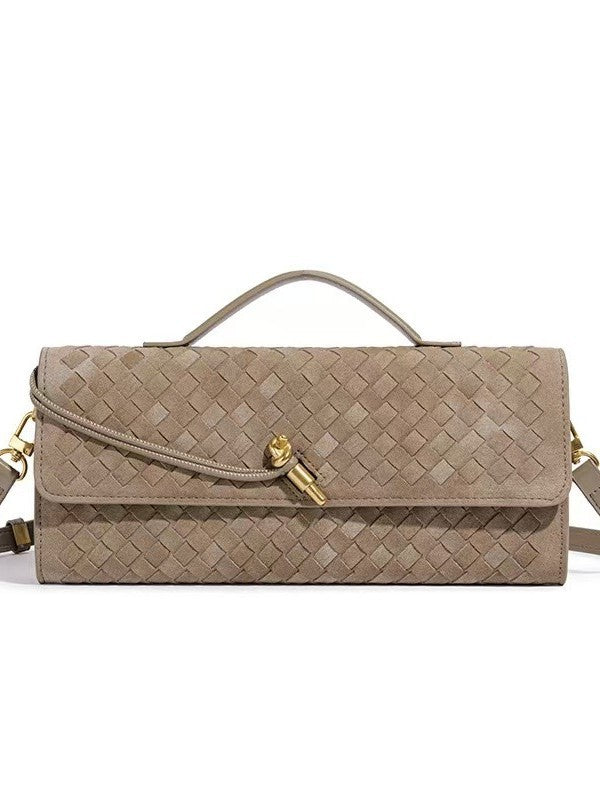 Women's French Stick Clutch Elegant High Sense Dinner Small Square Bag