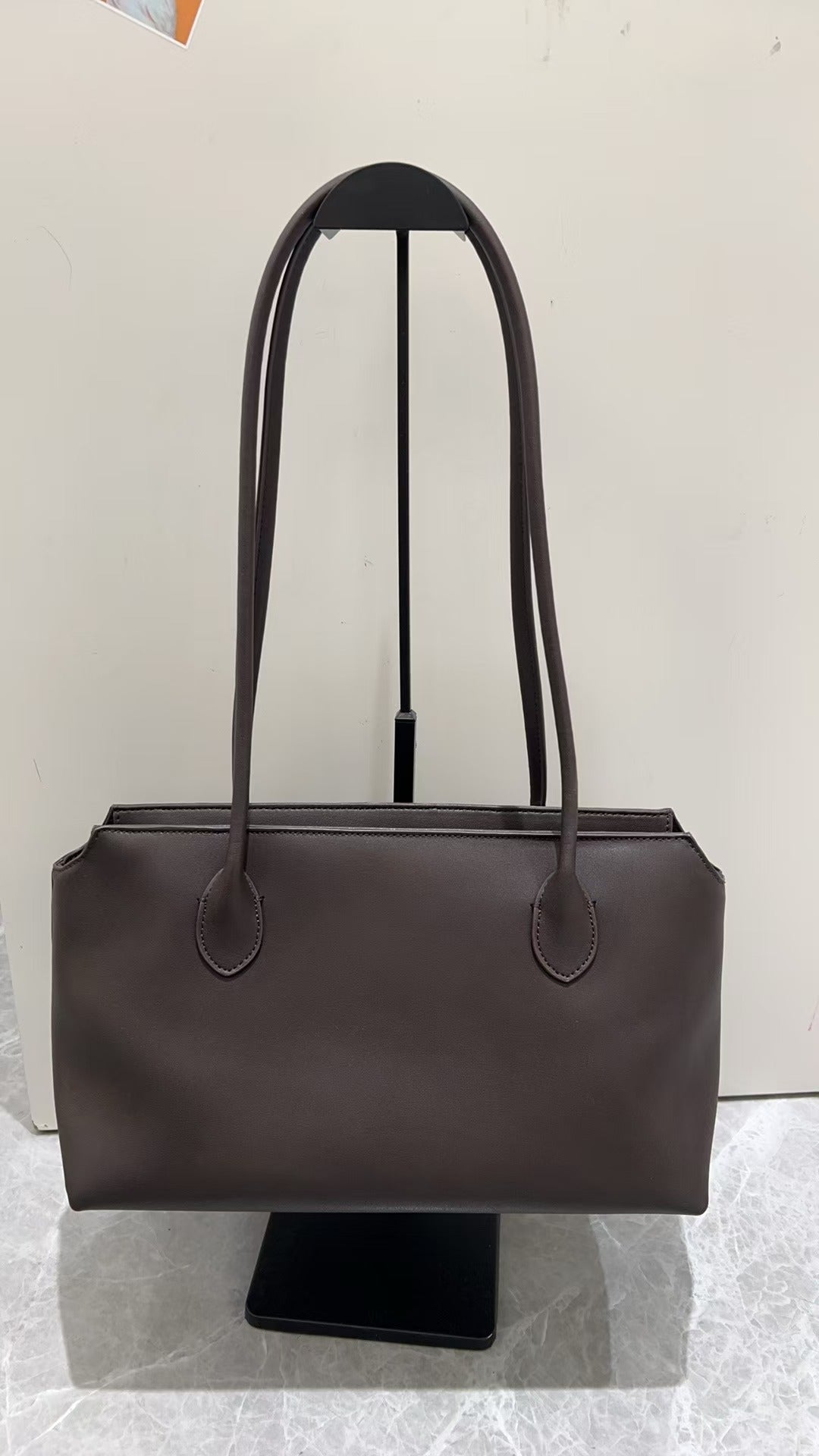 Women's Genuine Leather Minimalist Style Easy Matching Large Capacity Underarm Women's Handbag