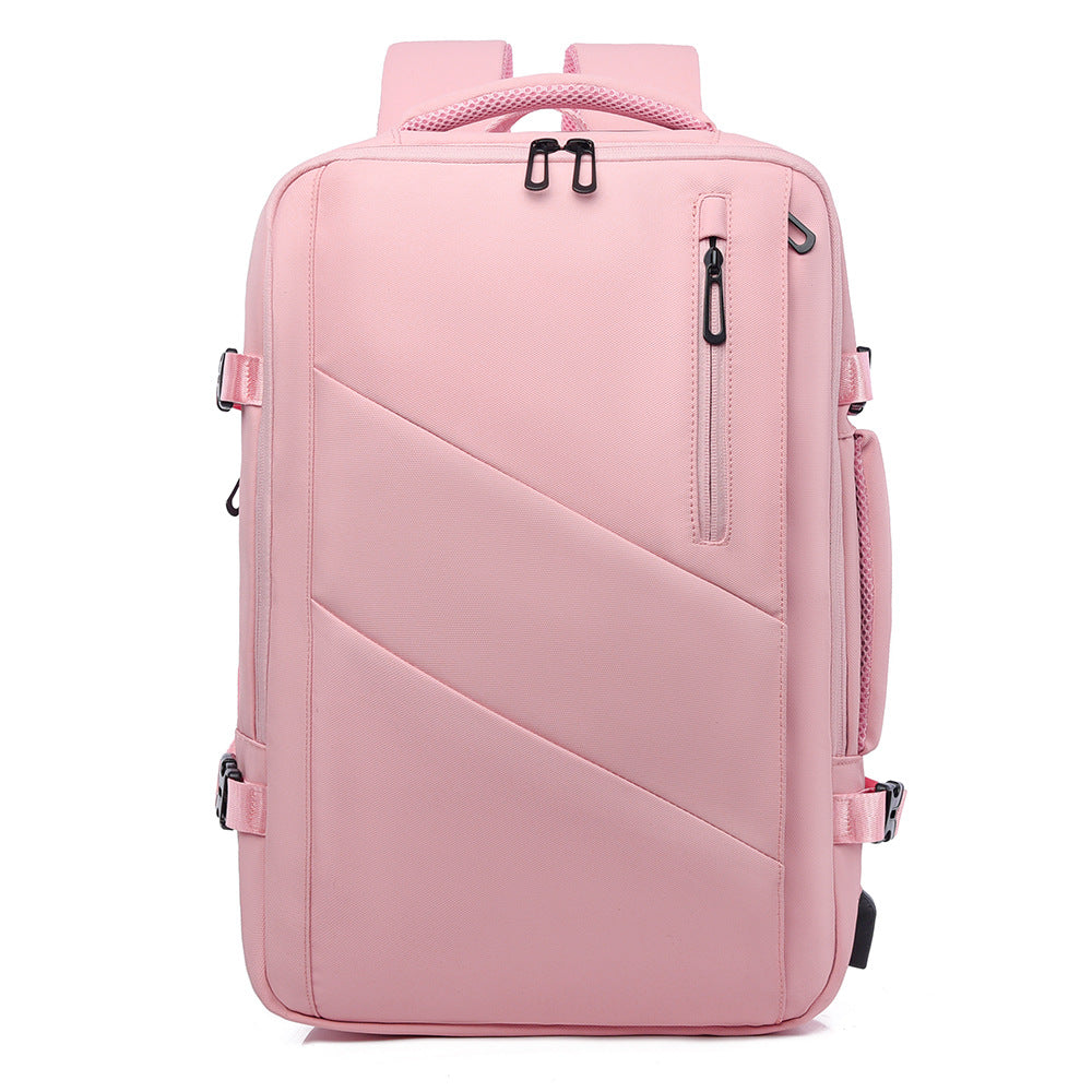 Men's Waterproof Large Capacity Computer Expandable Business Backpack