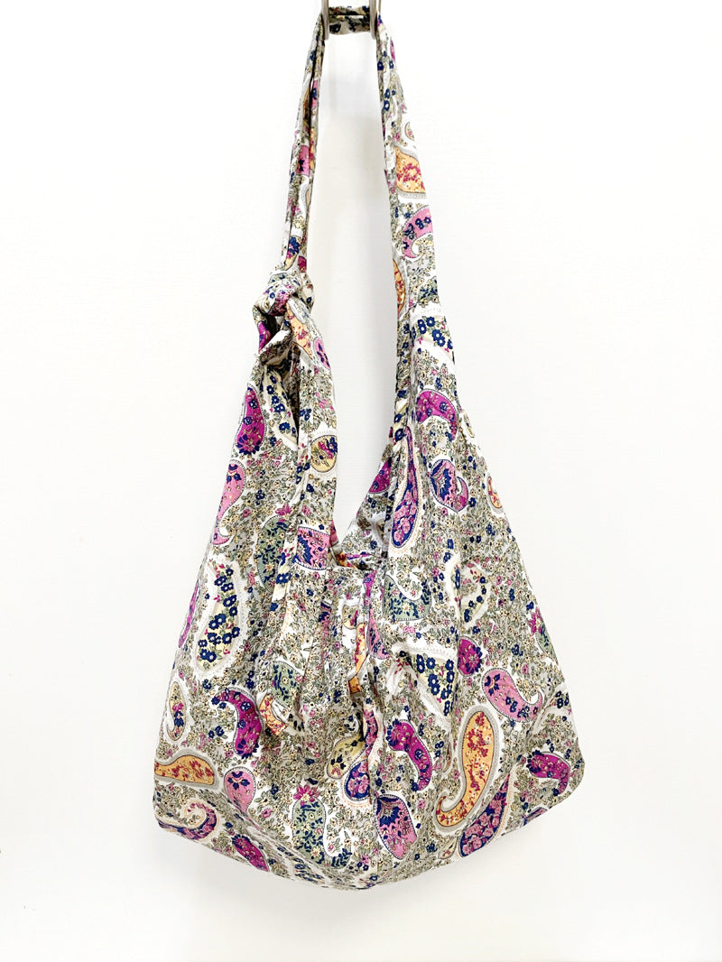 Women's Big Linen Cotton Printed Cloth Can Be Bags