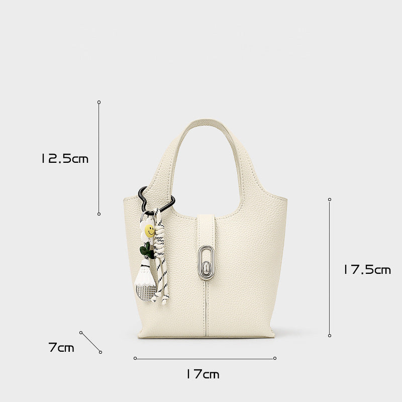 Leather Fashion Texture Western Style Litchi Bags
