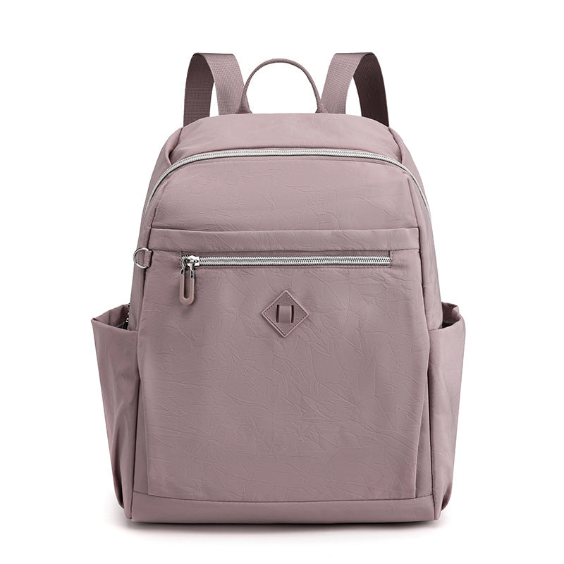 Women's Large Capacity Korean Style Nylon Cloth Universal Backpack