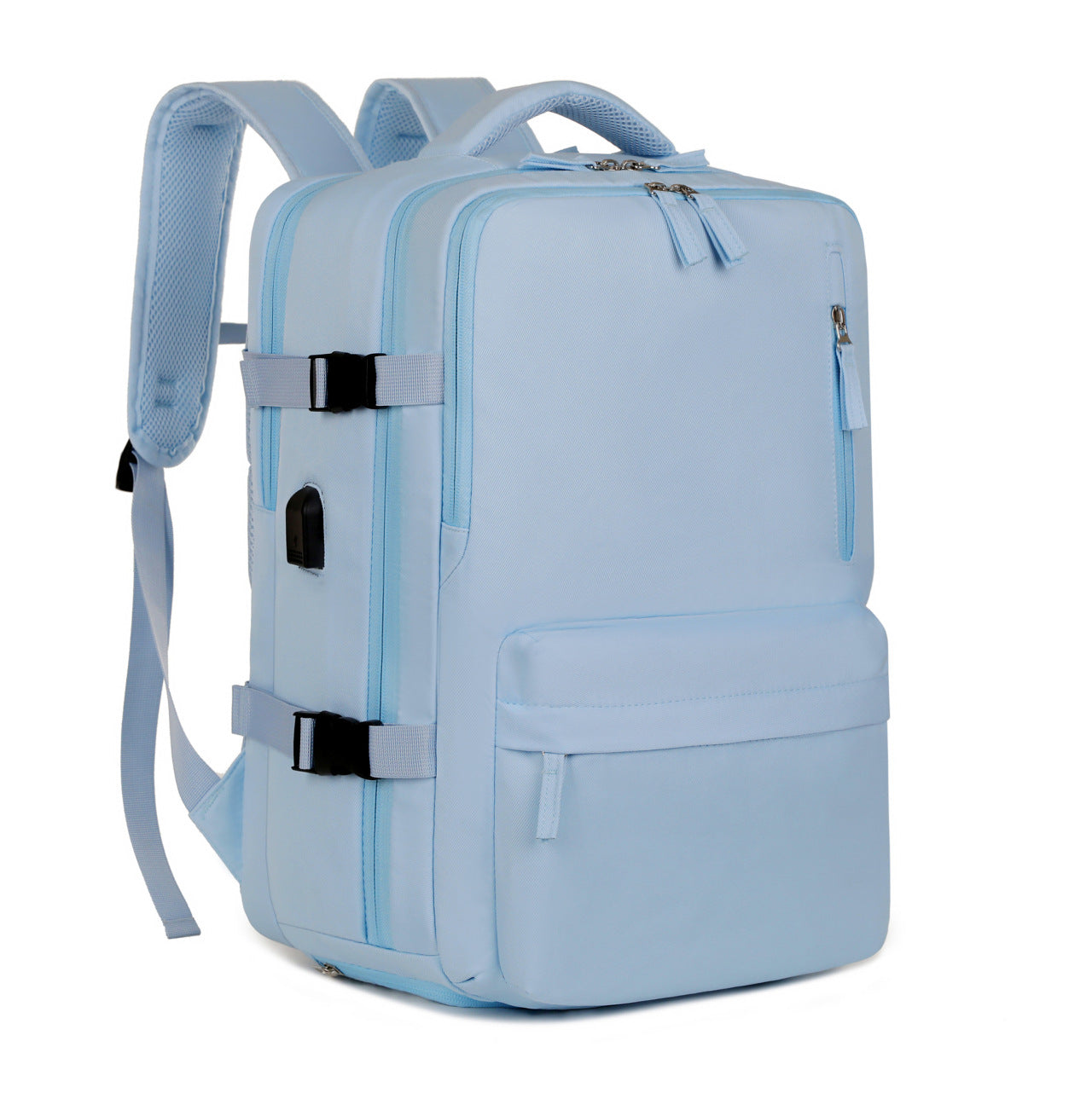 Men's Large Capacity Waterproof Rechargeable Computer Business Leisure Backpack