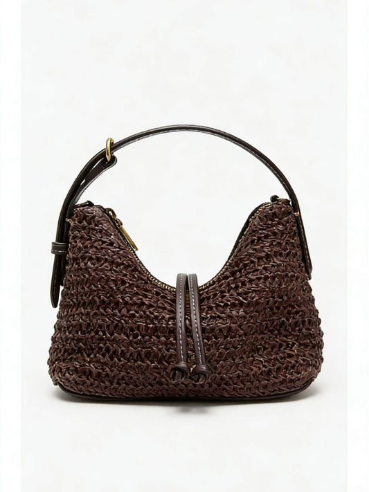 Women's Niche Vintage Weave Handmade Straw Fashion Women's Handbag