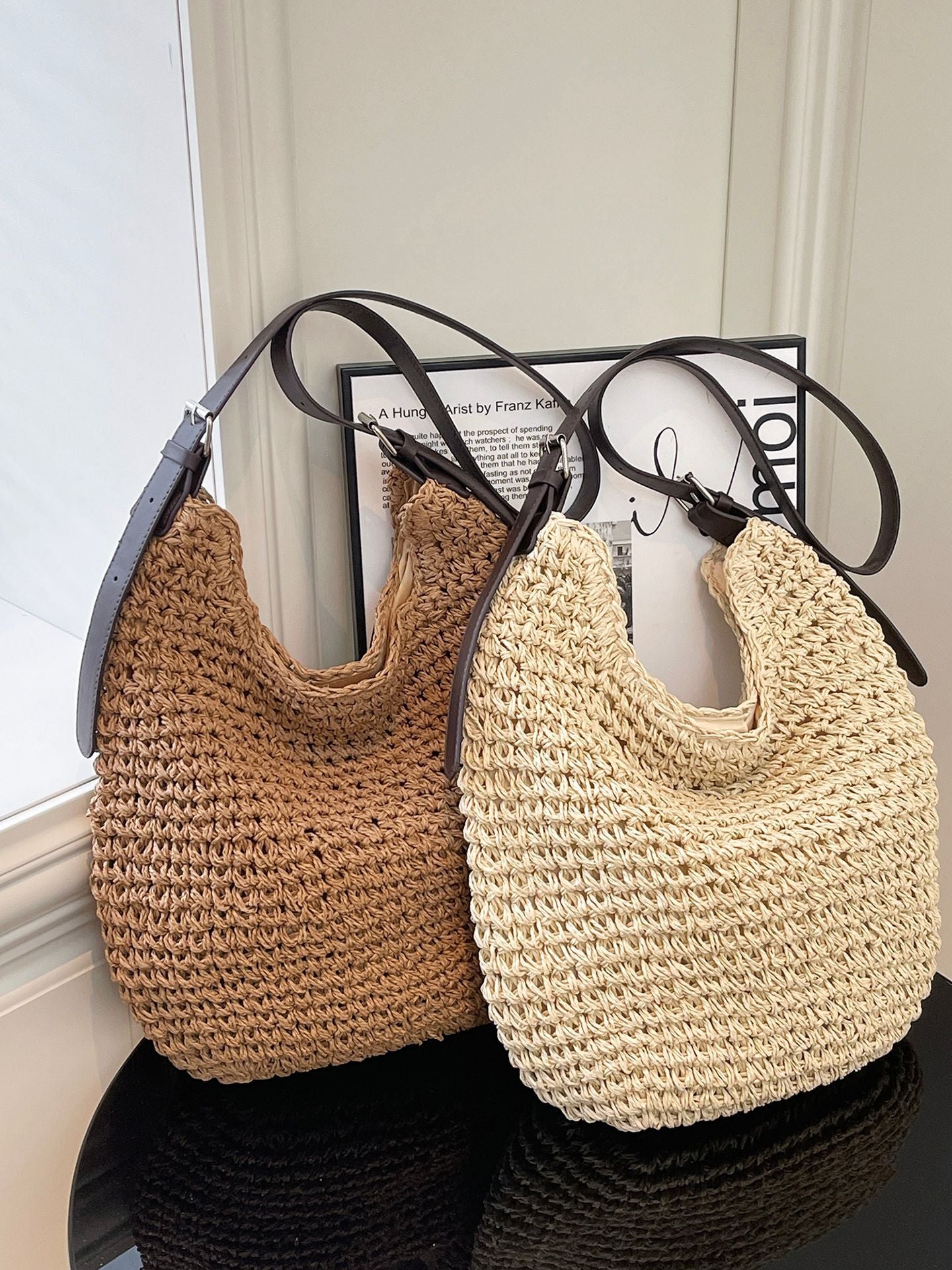 Style Straw Large Capacity Seaside Beach Bags