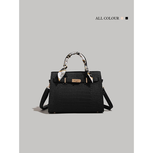 Women's Mother's Day Gift High-grade Crocodile Pattern Tote Bags