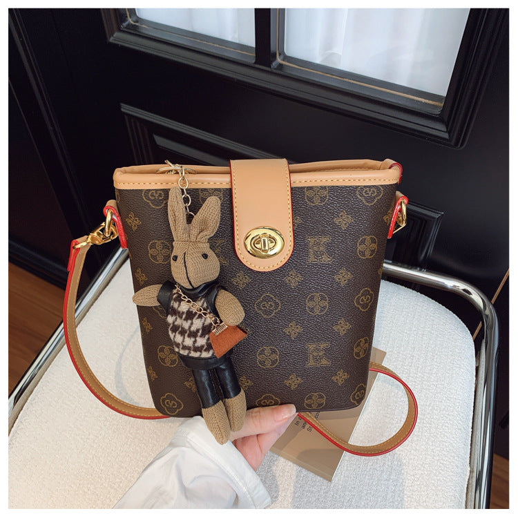 Women's High Sense Fashion Vintage Printed Versatile Women's Messenger Bag
