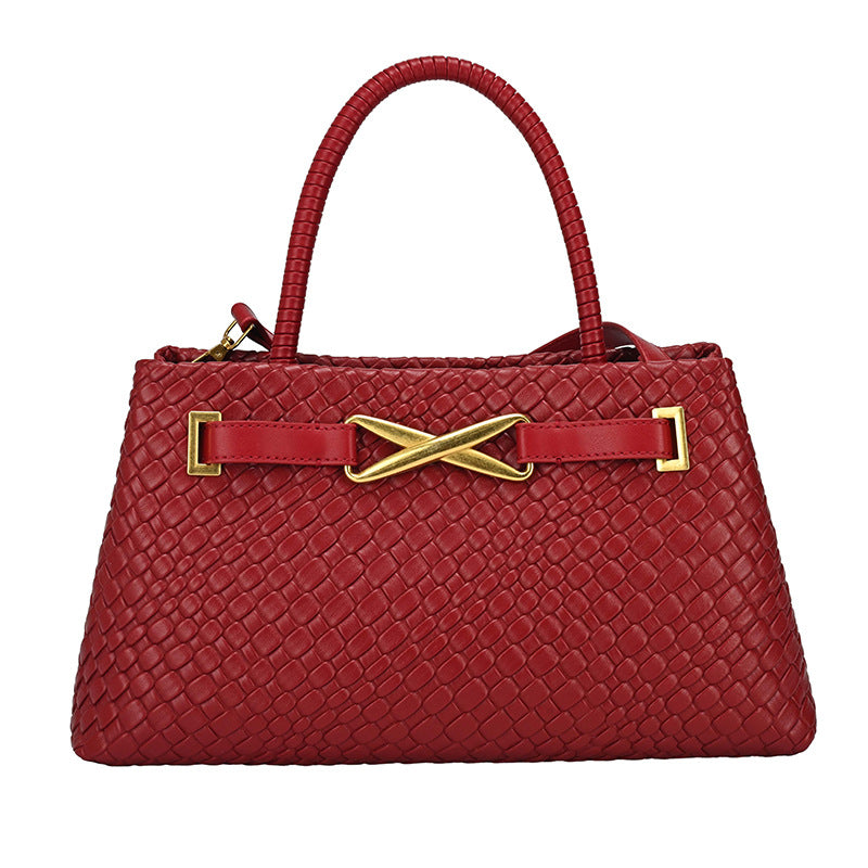 Basket Today Popular Personality Woven Retro Women's Messenger Bag