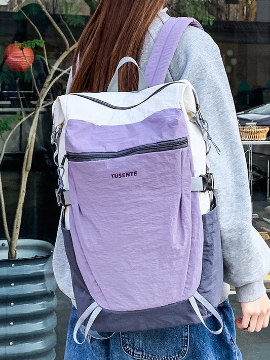 Women's Fashion Large Capacity Lightweight Leisure Yoga College Student Schoolbag