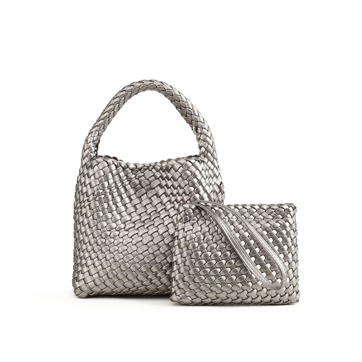 Women's Hand-woven Portable Light Luxury Commuter Mother Women's Handbag