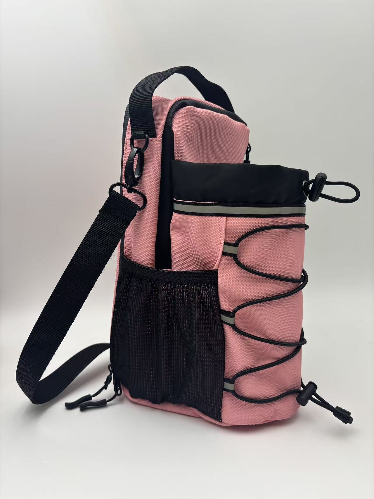 Fitness Magnetic Water Bottle With Magnet Multifunctional Pannier Sports Satchel, Hanging Bag