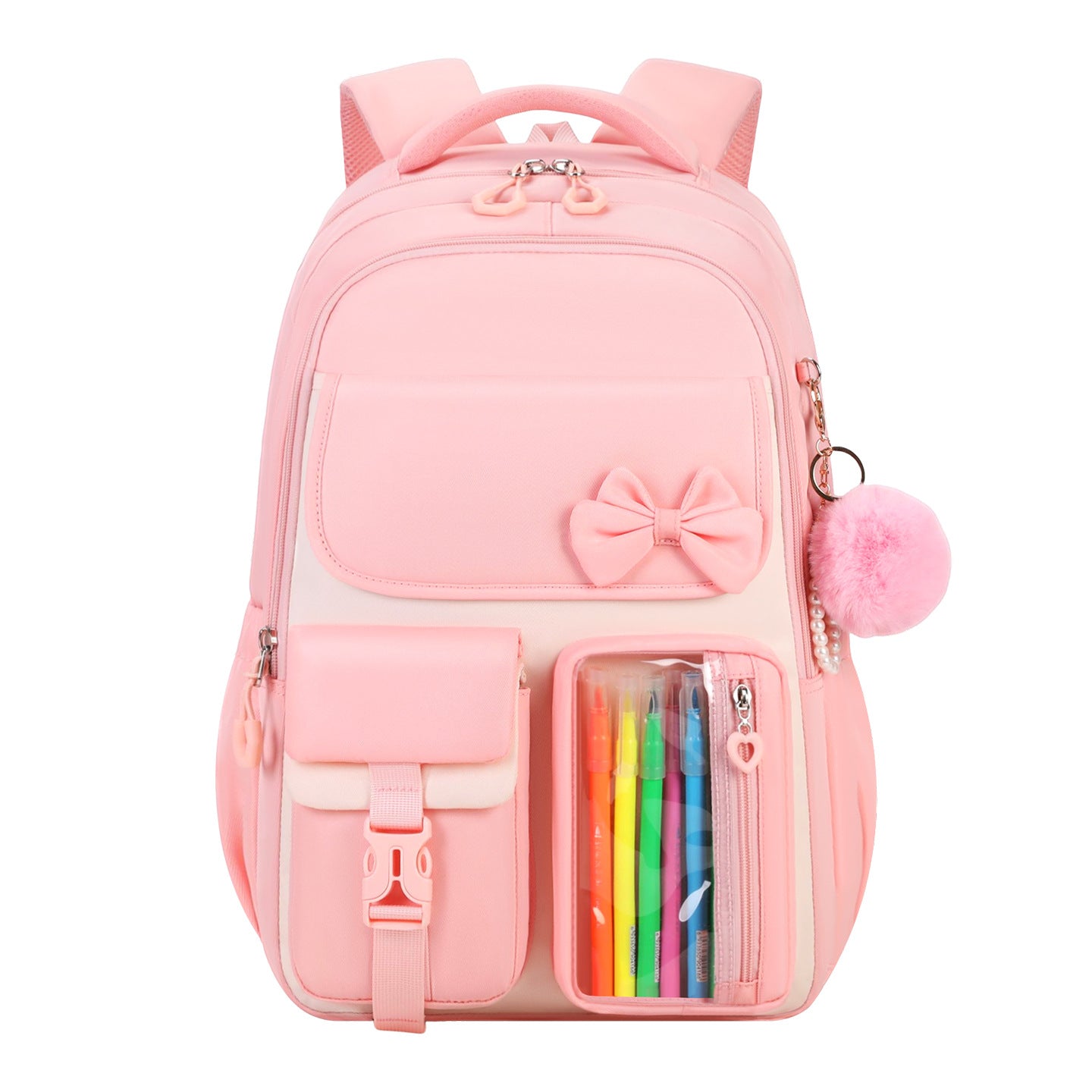 Junior High Large Capacity Cartoon Female Primary School Bag