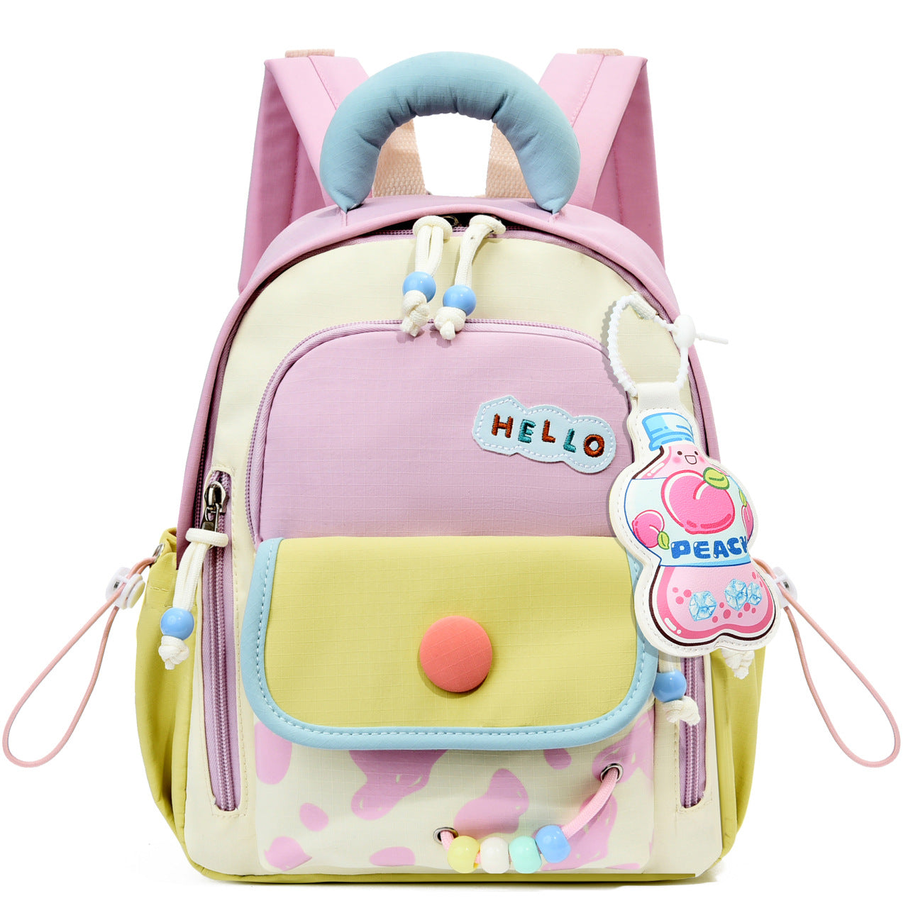 Women's Cute Dopamine Lightweight Contrast Color Good-looking Leisure Backpack