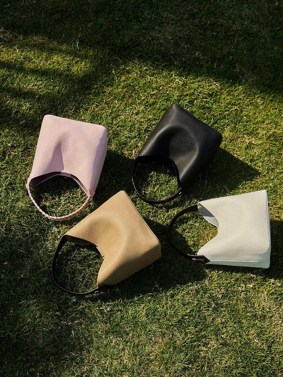 Women's Genuine Leather Korean Style Leisure Combination Handbags