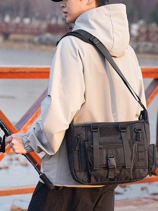 Graceful Glamorous Combat Camping Storage Slanting Sports Satchel, Hanging Bag