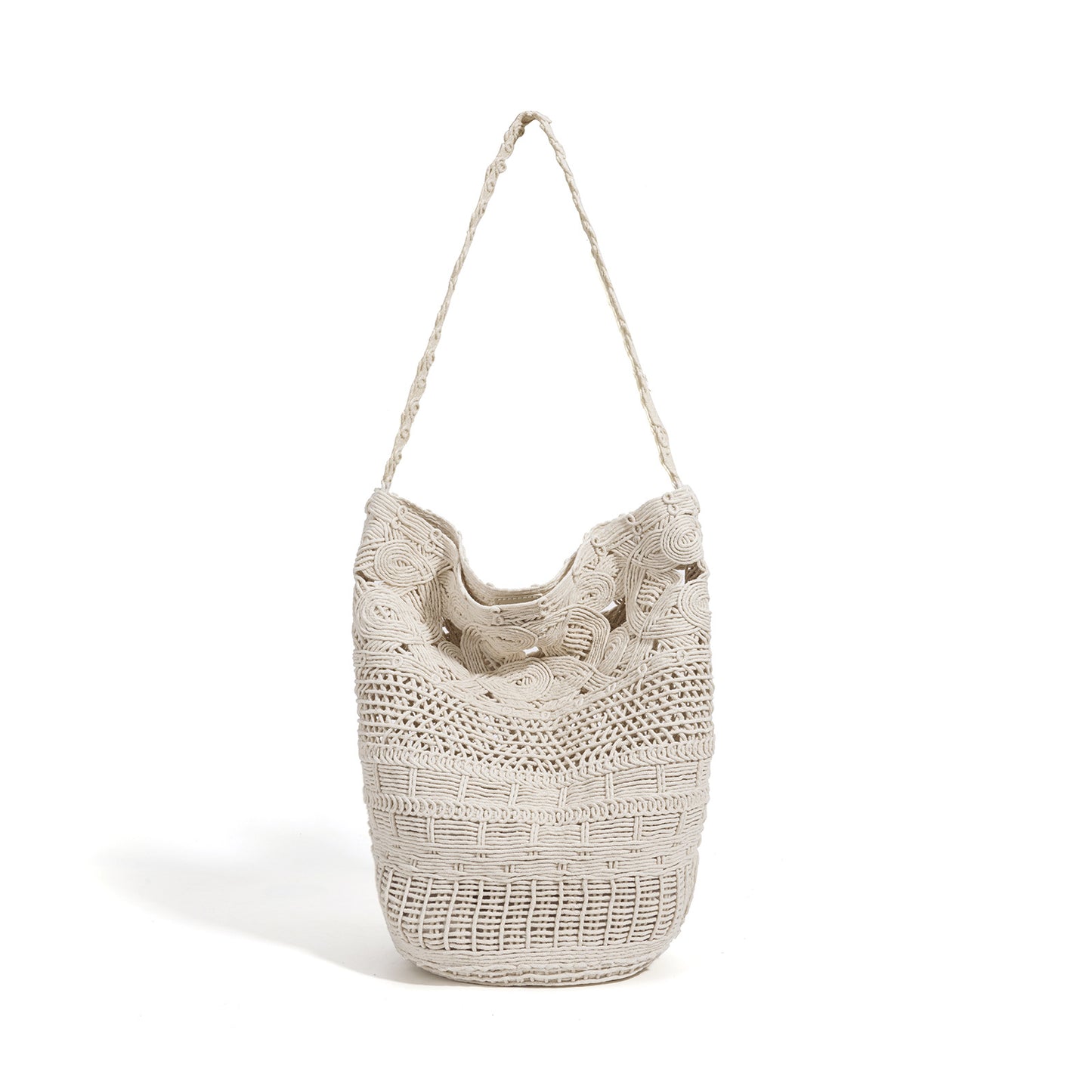Women's Weaving Hollow Seaside Vacation Beach Fashion Retro Large Bags