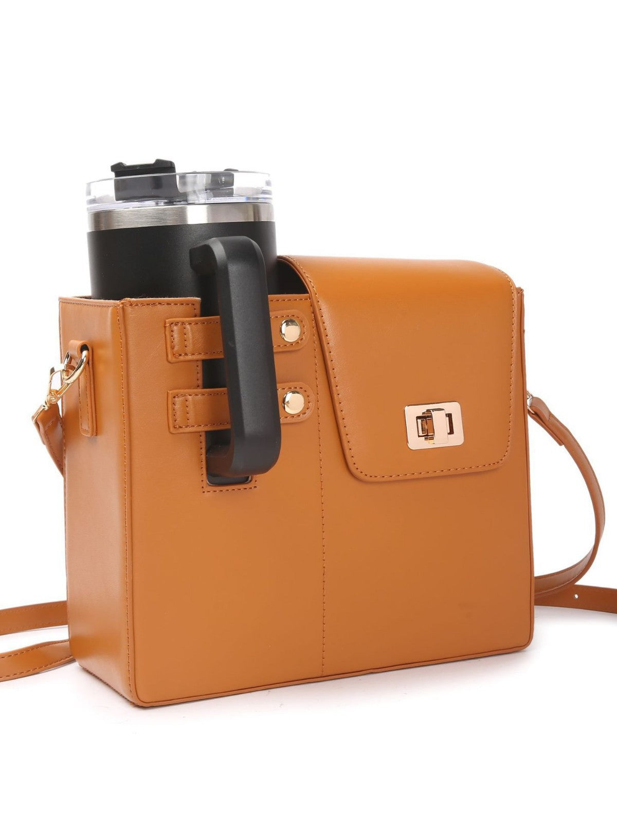Portable Large Thermos Cup Cover Storage Women's Shoulder Bag