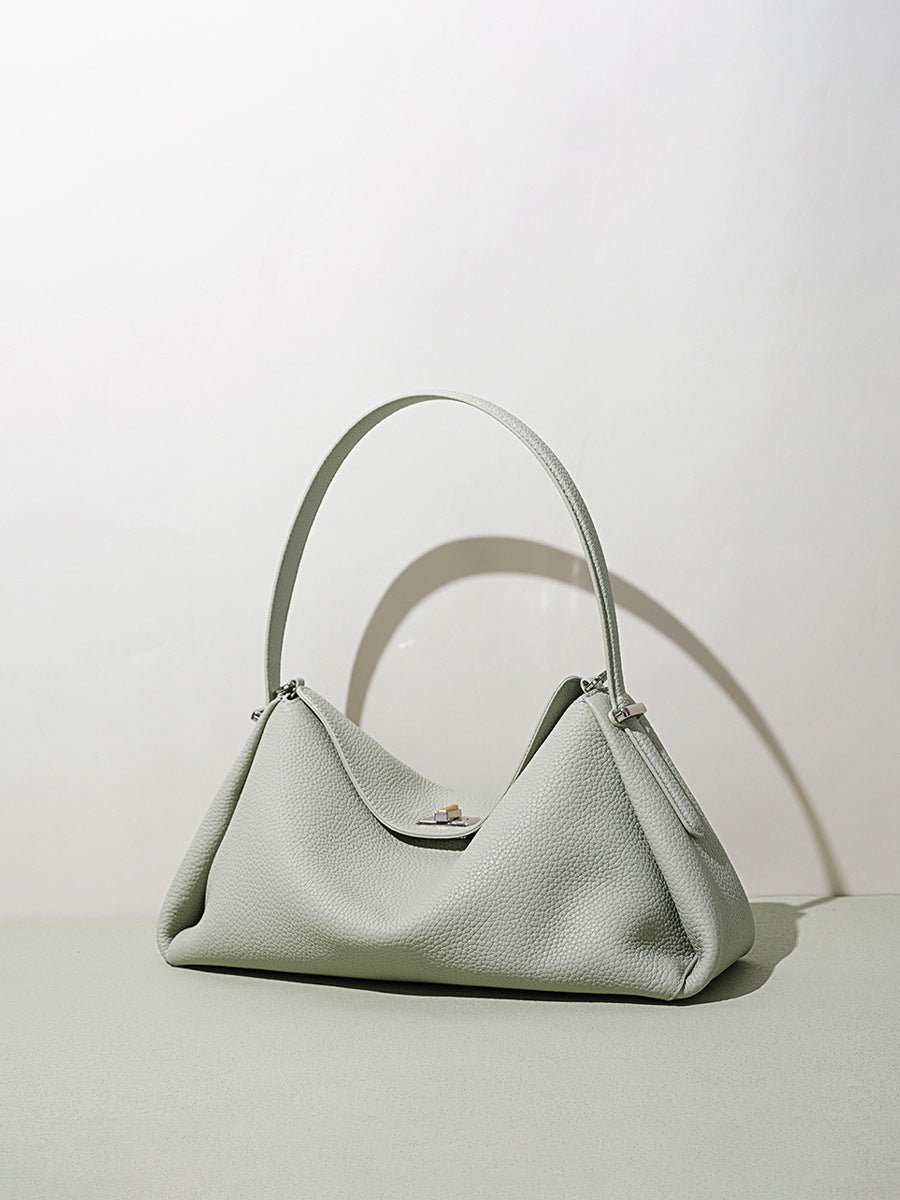 Women's Pattern First Layer Cowhide Summer Wind Niche Women's Handbag