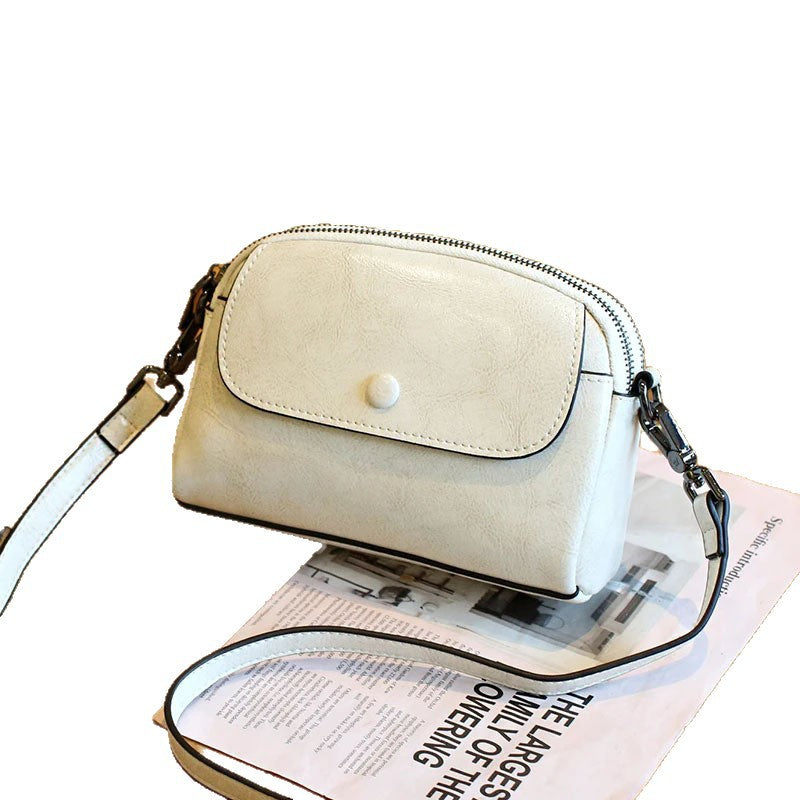 Women's Leather For Woman Fashion Mobile Versatile Women's Shoulder Bag