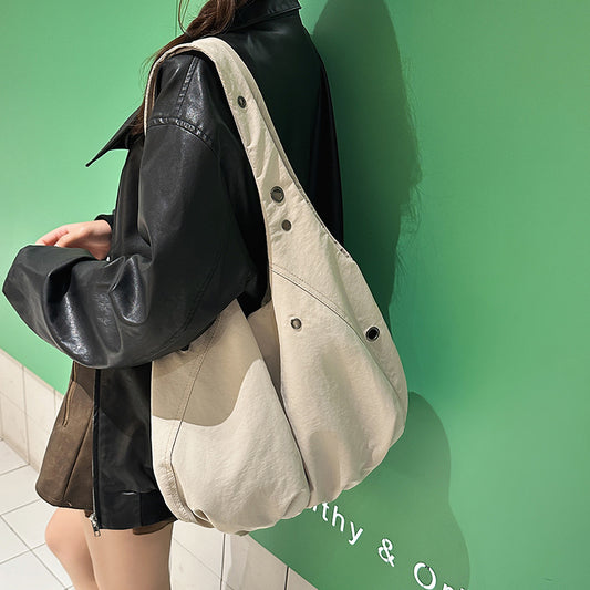Advanced Texture Style Large Capacity Lightweight Nylon Tote Bags