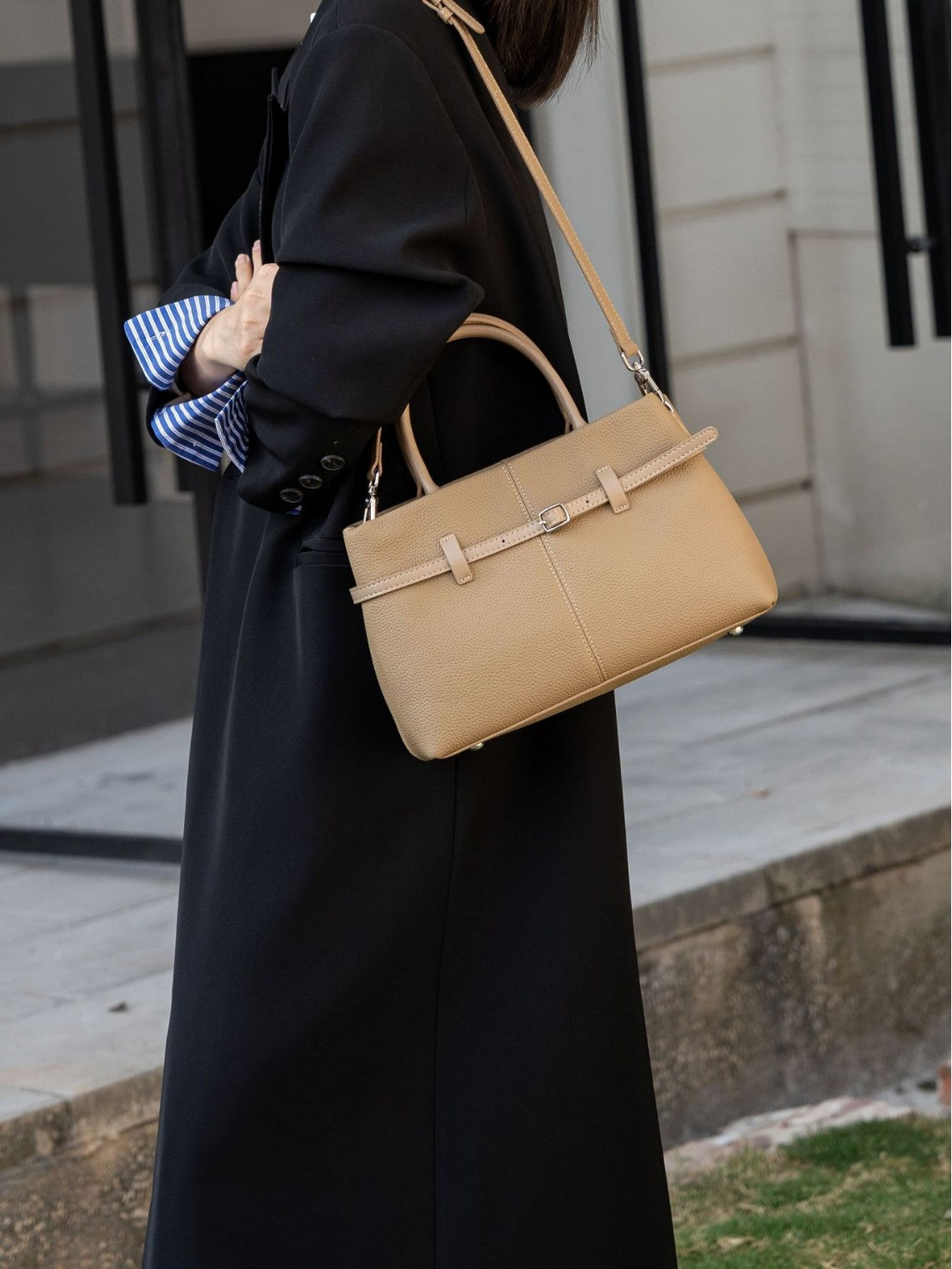 Women's First Layer Leather Beauty Genuine Lady's Women's Messenger Bag