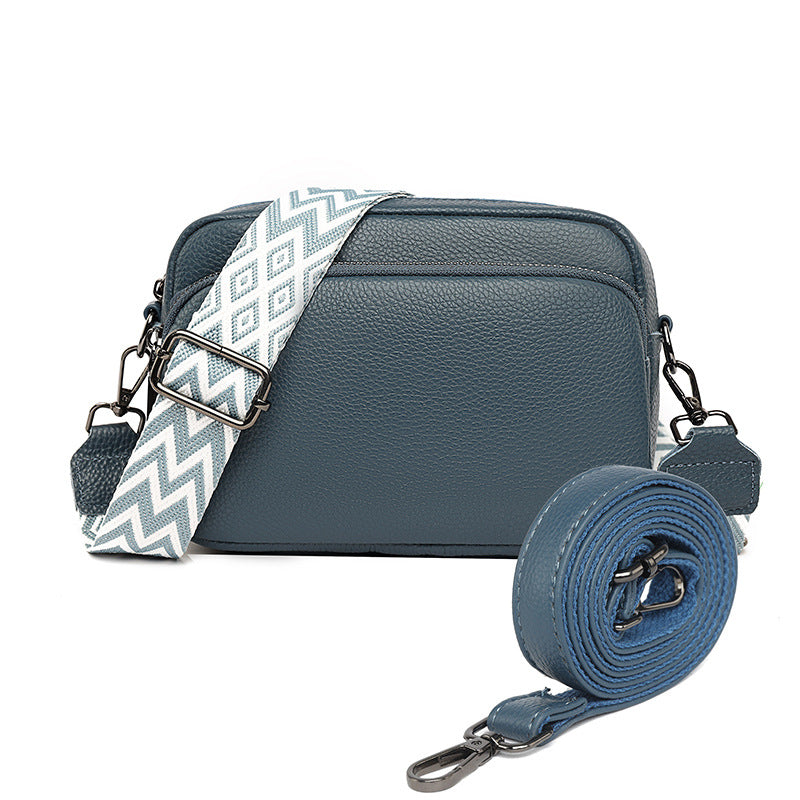 Women's First Layer Cowhide Simple Retro Fashion Shoulder Bags