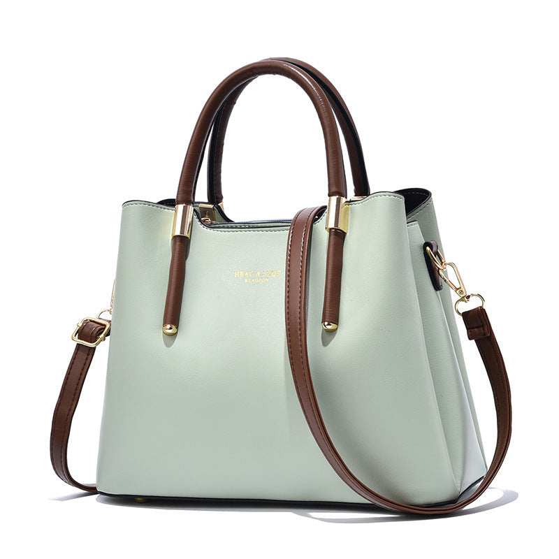 Women's Large Capacity Mom Elegant Leather Tote Bags