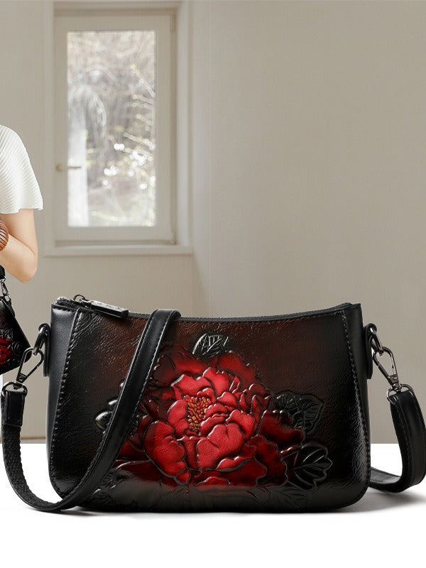 Women's Affordable Luxury Fashion Chinese Ethnic Style Mom Women's Messenger Bag